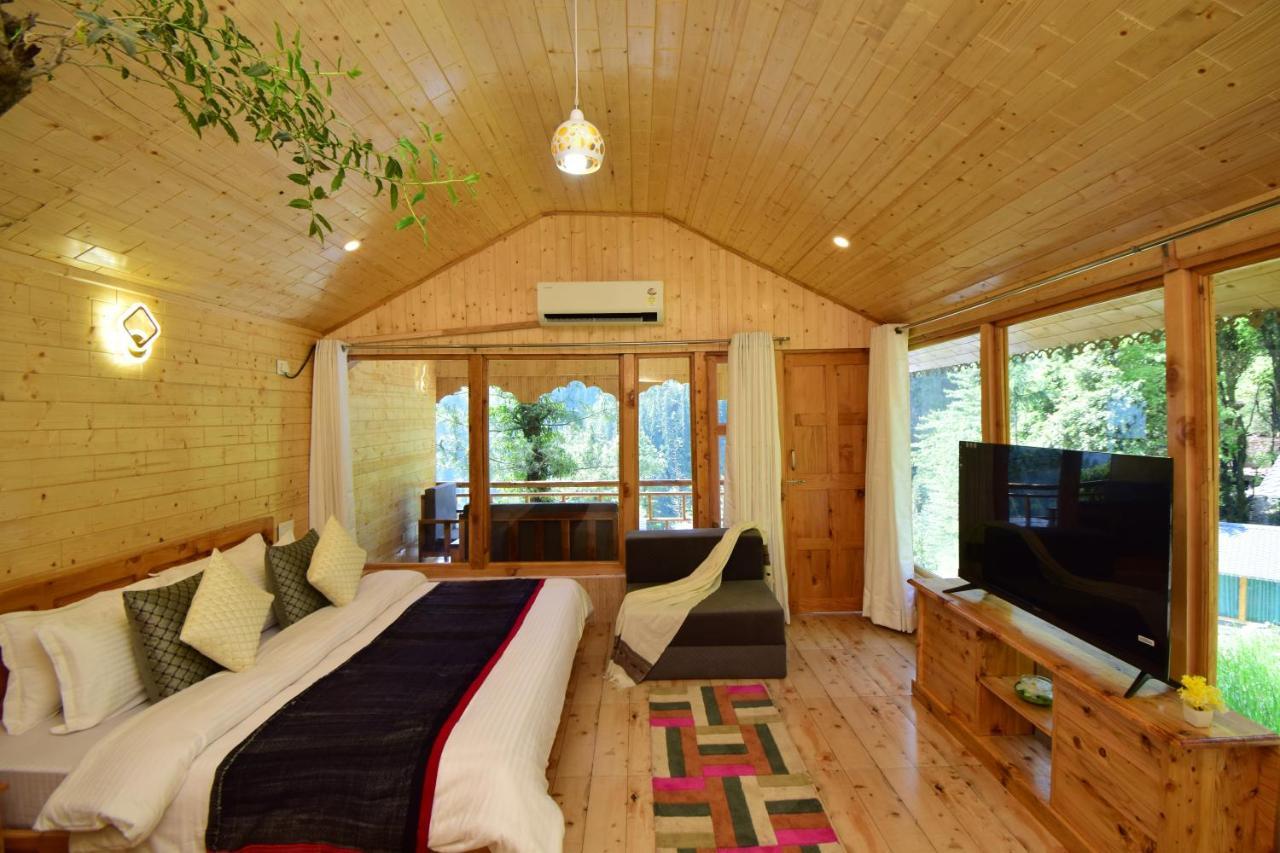 Tree House Latos Tandi Hotel Jibhi Buitenkant foto